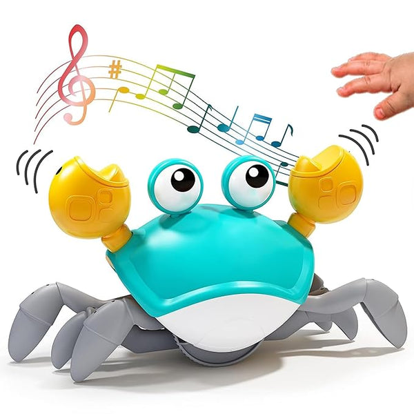Crawling Crab Baby Musical Kids Toy With Led Lights And Rechargeabl...