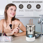 Electric Makeup Brush Cleaner Dryer Machine - One Button Operation