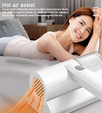 Portable Dust Suction Mites Remover Handheld Wireless Vacuum Cleane...