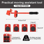Furniture Lifter -furniture Lifter Mover Tool Set Heavy Duty Furnit...