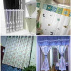 Drill-free Multifunctional Adjustable Rod - No-drill Curtain Storag...