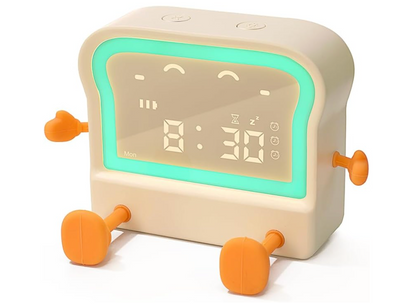 Toaster Cartoon Alarm Clock