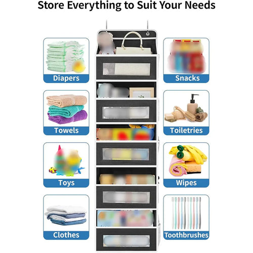 5 layer Door Hanging Foldable Storage Organizer