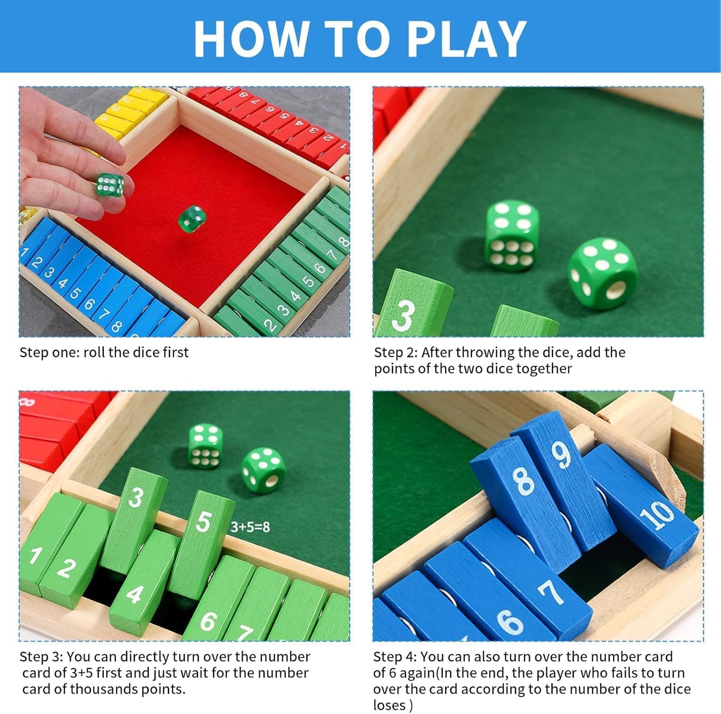 Shut The Box Game