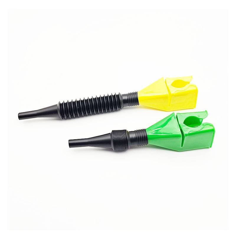 Retractable Funnel Hose for Fuel Transfer