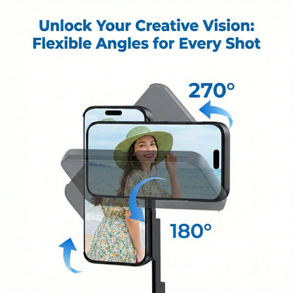 Mobile Phone case with Aluminium Selfie Stick