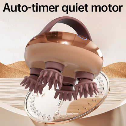 Electric Vibrating Head Massage Device