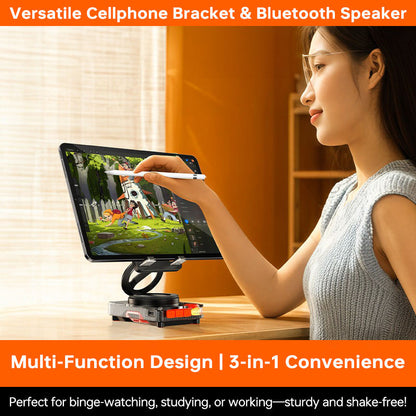 Smart Bluetooth Speaker Phone Stand