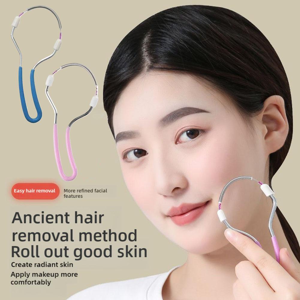 Facial Hair Remover Portable Spring (Pack Of 2)