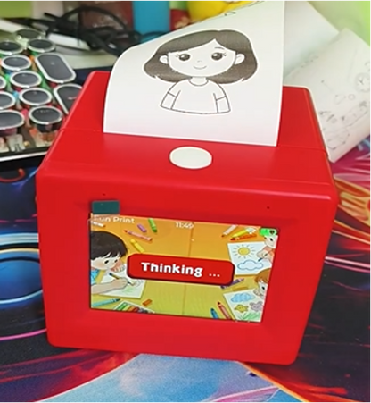 AI Sticker Box Printer for Kids