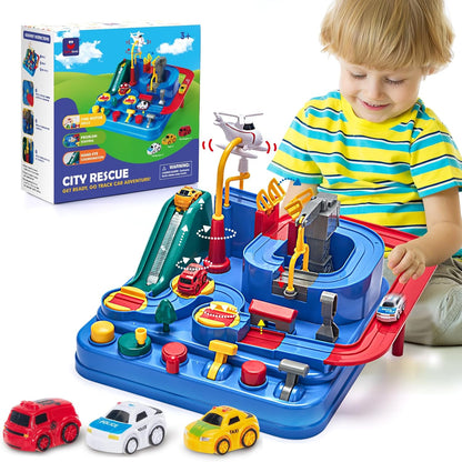 Car Adventure Rescue Track Educational Toy