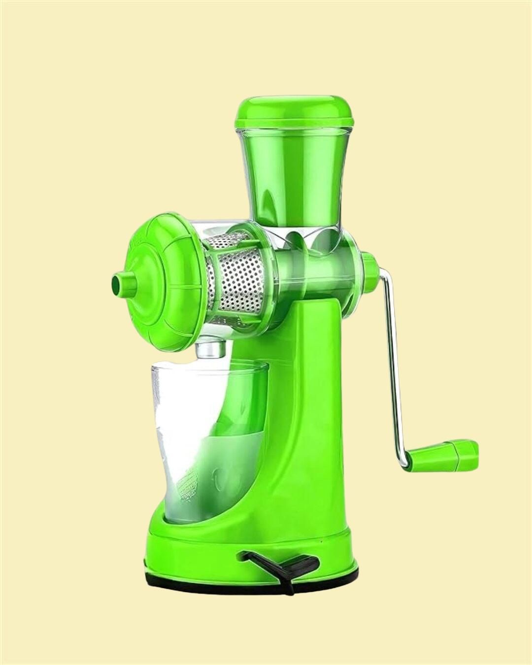 Manual Hand Juicer - Fresh Juice Maker for Fruits & Vegetables