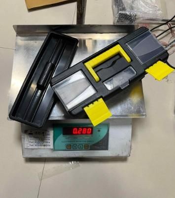 Compact Plastic Mini Tool Storage Box - Removable Tray with Top Organizers