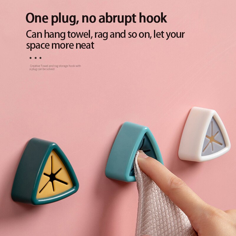 Punch Free Towel Plug Holder Clip