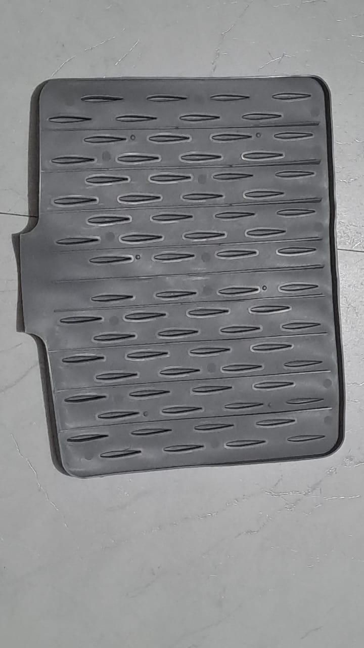 Silicone Dish Drying Mat for Kitchen - Anti-Slip Quick-Drying with Water Droplet Design