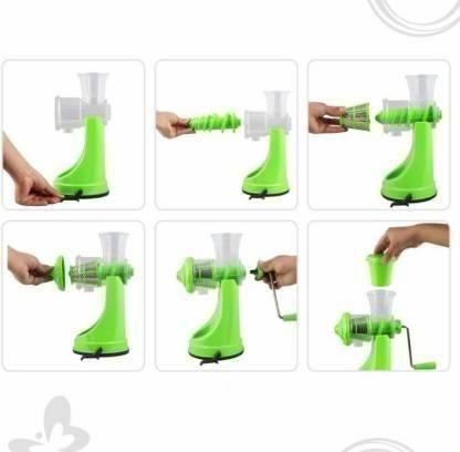 Manual Hand Juicer - Fresh Juice Maker for Fruits & Vegetables