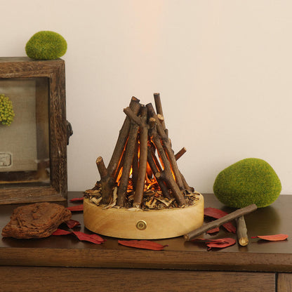 Little Campfire Night Table Lamp