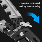 28 In 1 Multifunctional Wire Pliers + Stripper Tool - Stainless Steel Electrician Kit