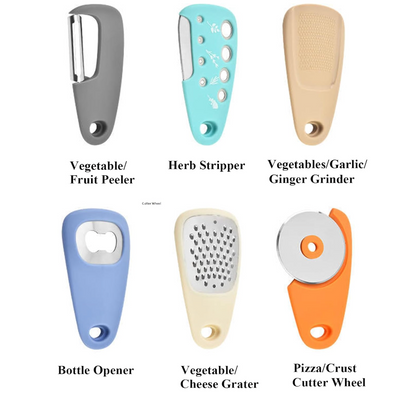 Multi Functional Mini Kitchen Tools Set (6 Pcs)