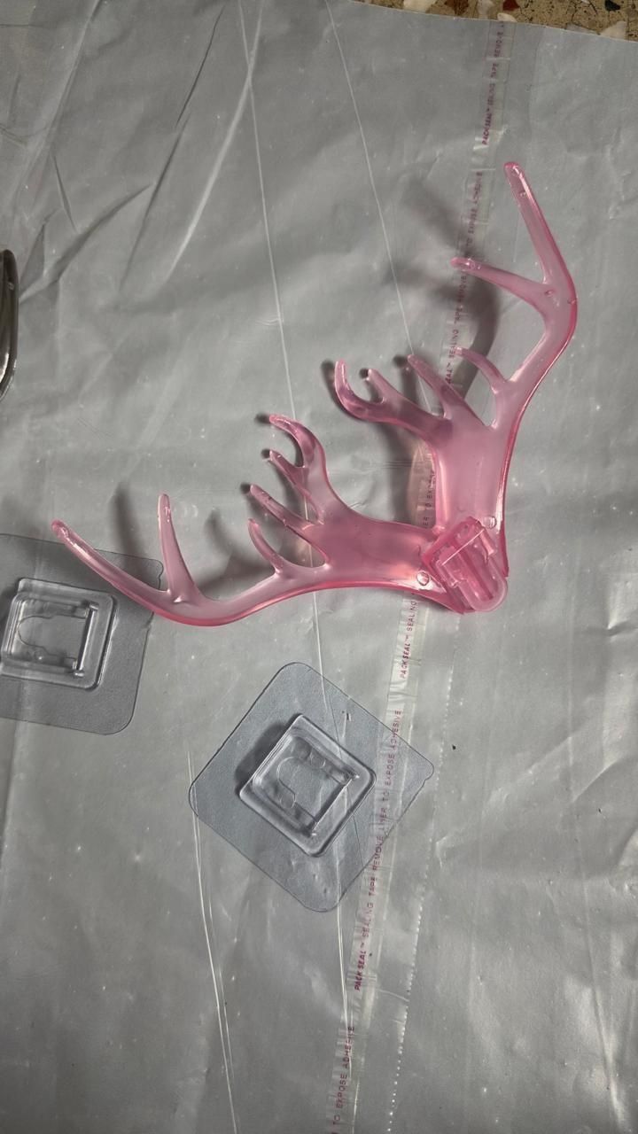 Deer Horns Antler Shaped Storage Hook Wall - Decorative Clothes Hanger