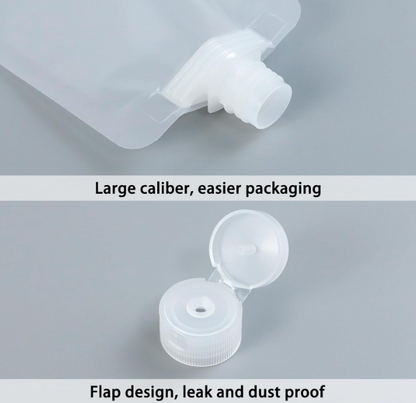 Refillable Leak Proof Pouches