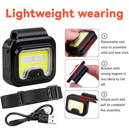 Portable Clip On Wave Sensing LED Torch