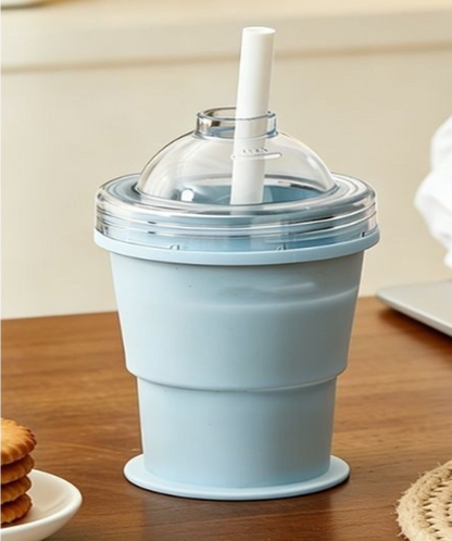 Collapsible Silicone Ice Ball Maker Cup