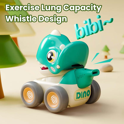 Press & Go Whistle Animals Car Toy