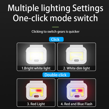 Portable Clip On Wave Sensing LED Torch