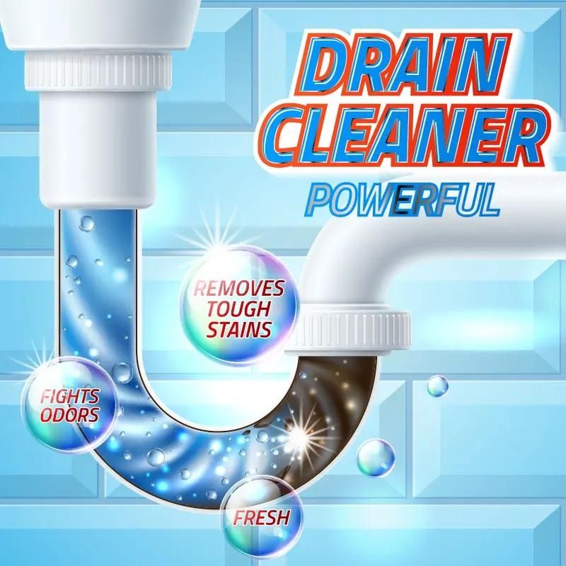 Powerful Drain Cleaner - Unclogs Pipes Instantly 260gm