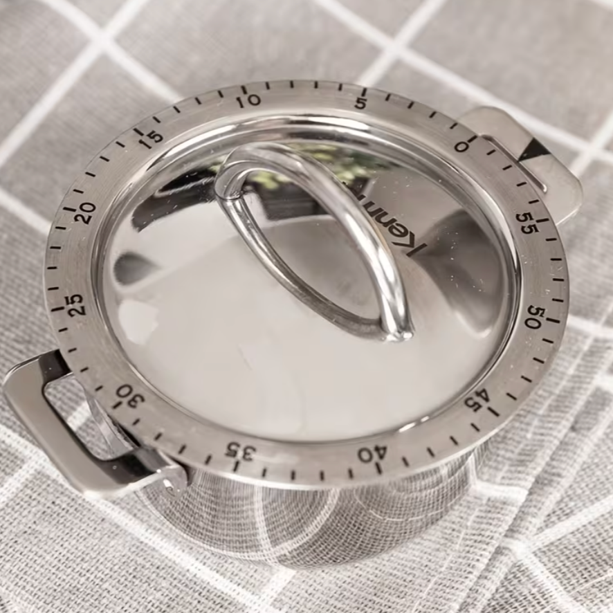 Stainless Steel Mechanical Kitchen Timer