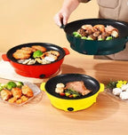 Mini Electric Frying Pan - Compact Non-Stick Cooker for Small Kitchens