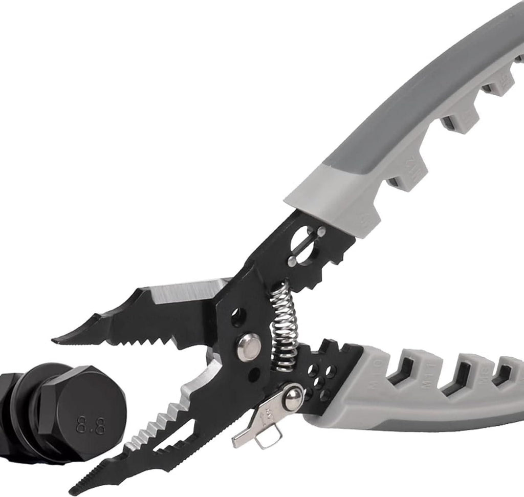 28 In 1 Multifunctional Wire Pliers + Stripper Tool - Stainless Steel Electrician Kit