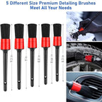 15 Pcs Car Cleaning Brush Kit