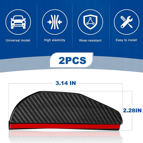 Carbon Fibre Rearview Mirror Rain Cover
