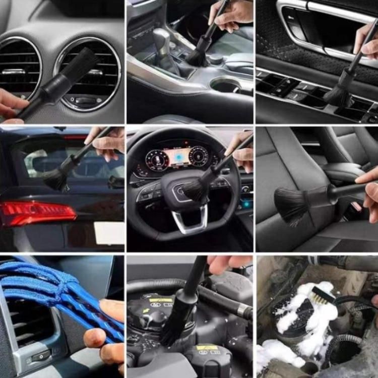 15 Pcs Car Cleaning Brush Kit