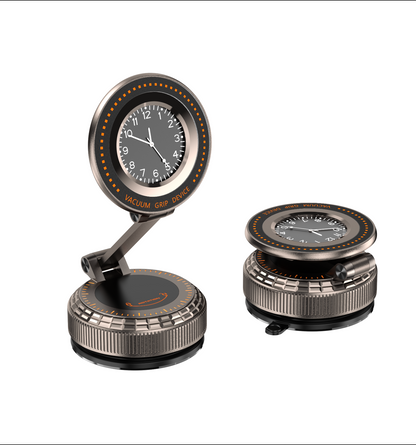 Double-Sided Vacuum Suction Cup Mount With Watch