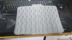 Silicone Dish Drying Mat for Kitchen - Anti-Slip Quick-Drying with Water Droplet Design