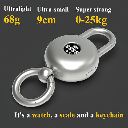 3-In-1 Scale Watch Keychain