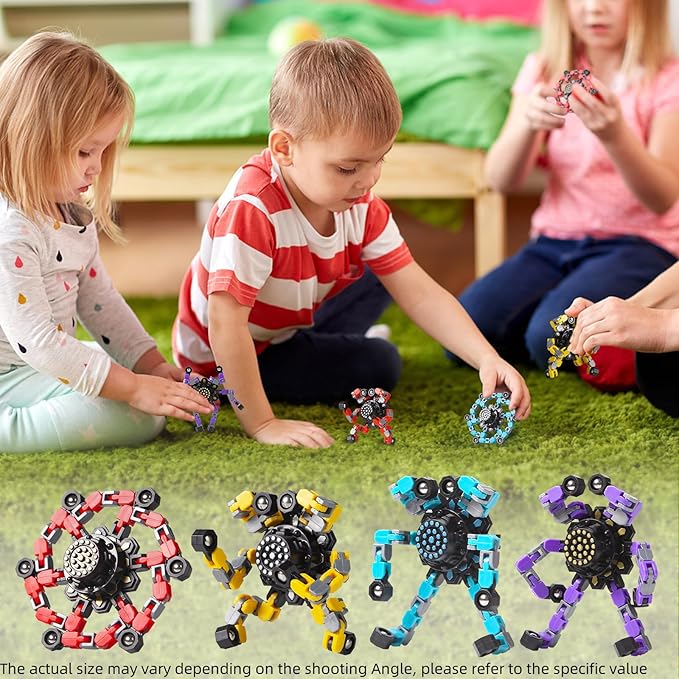 Transformable Fingertip Gyro Spinner