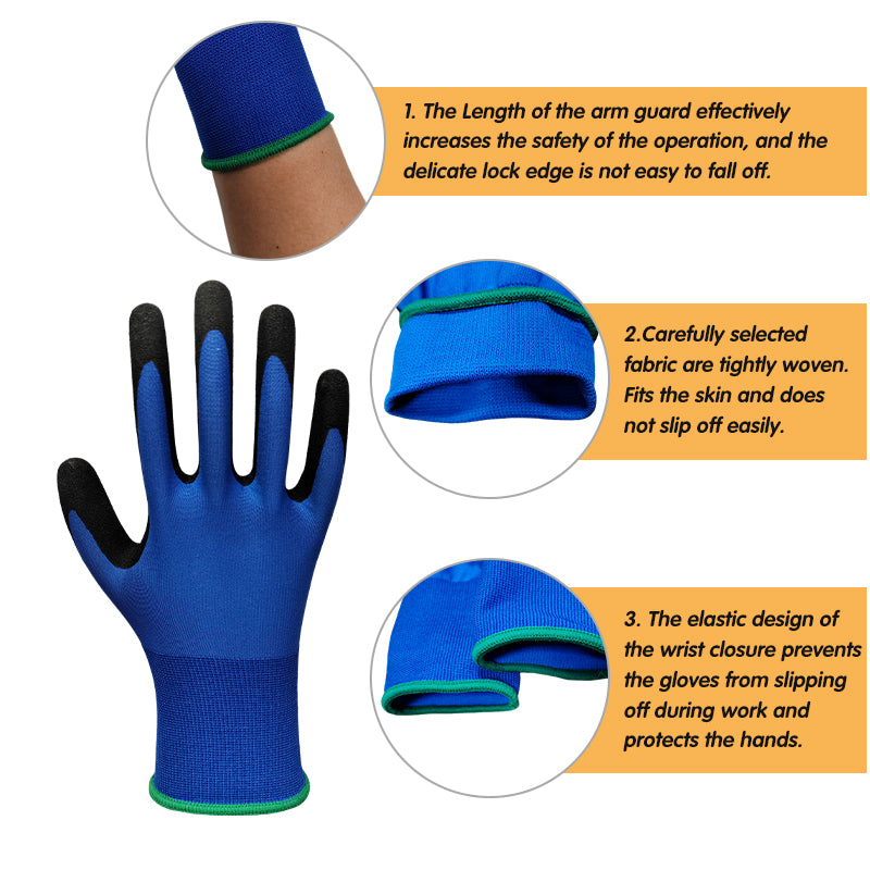 Anti-Cut And Waterproof Construction Gloves