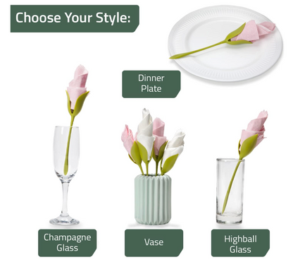Premium DIY Flower Napkin Holders