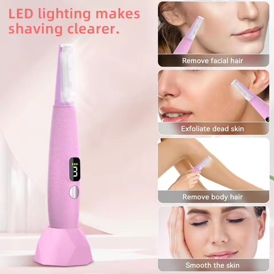 Portable Dermaplane Razor