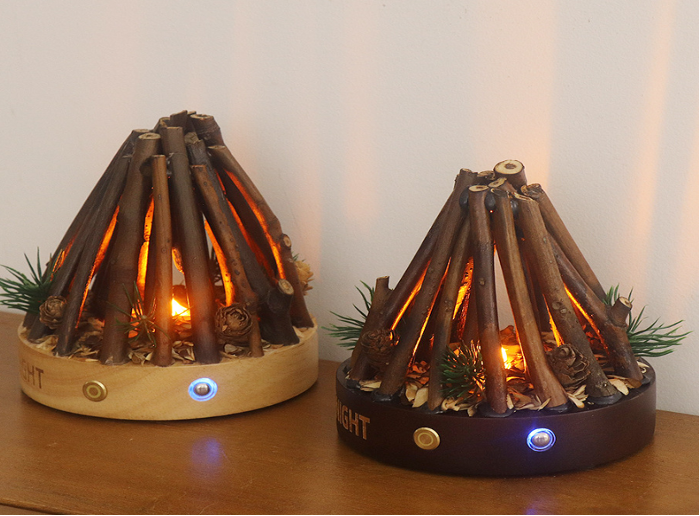Little Campfire Night Table Lamp