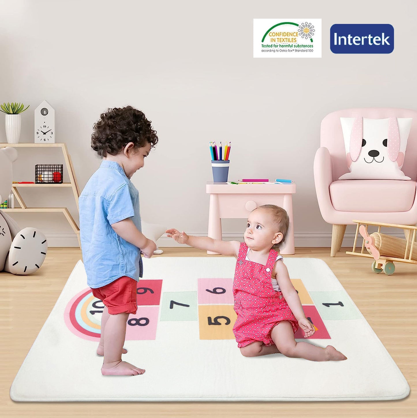 Hopscotch Kids Play Area Mat