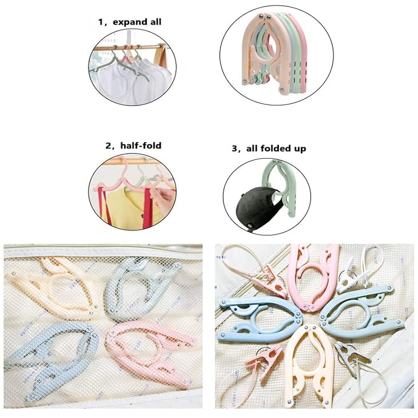 Foldable Dry Clothes Rack Hanger