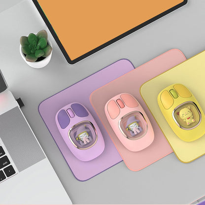 Cute Cartoon LED Wireless Mouse