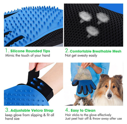 Multifunctional Pet Hair Grooming Glove
