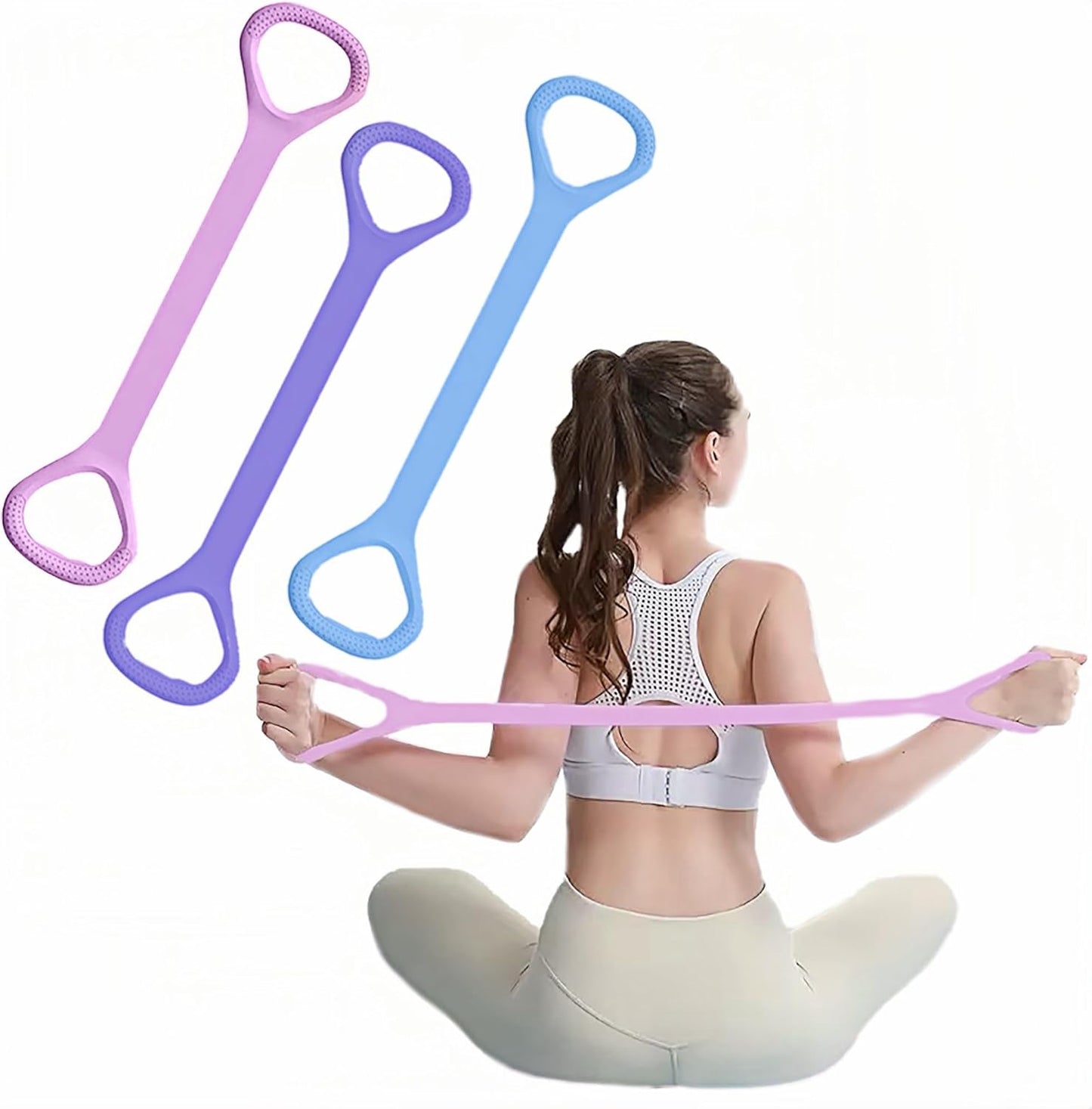 Silicone Dual-Grip Resistance Band