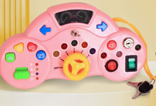 Busy Board Switch LED Light Game For Kids